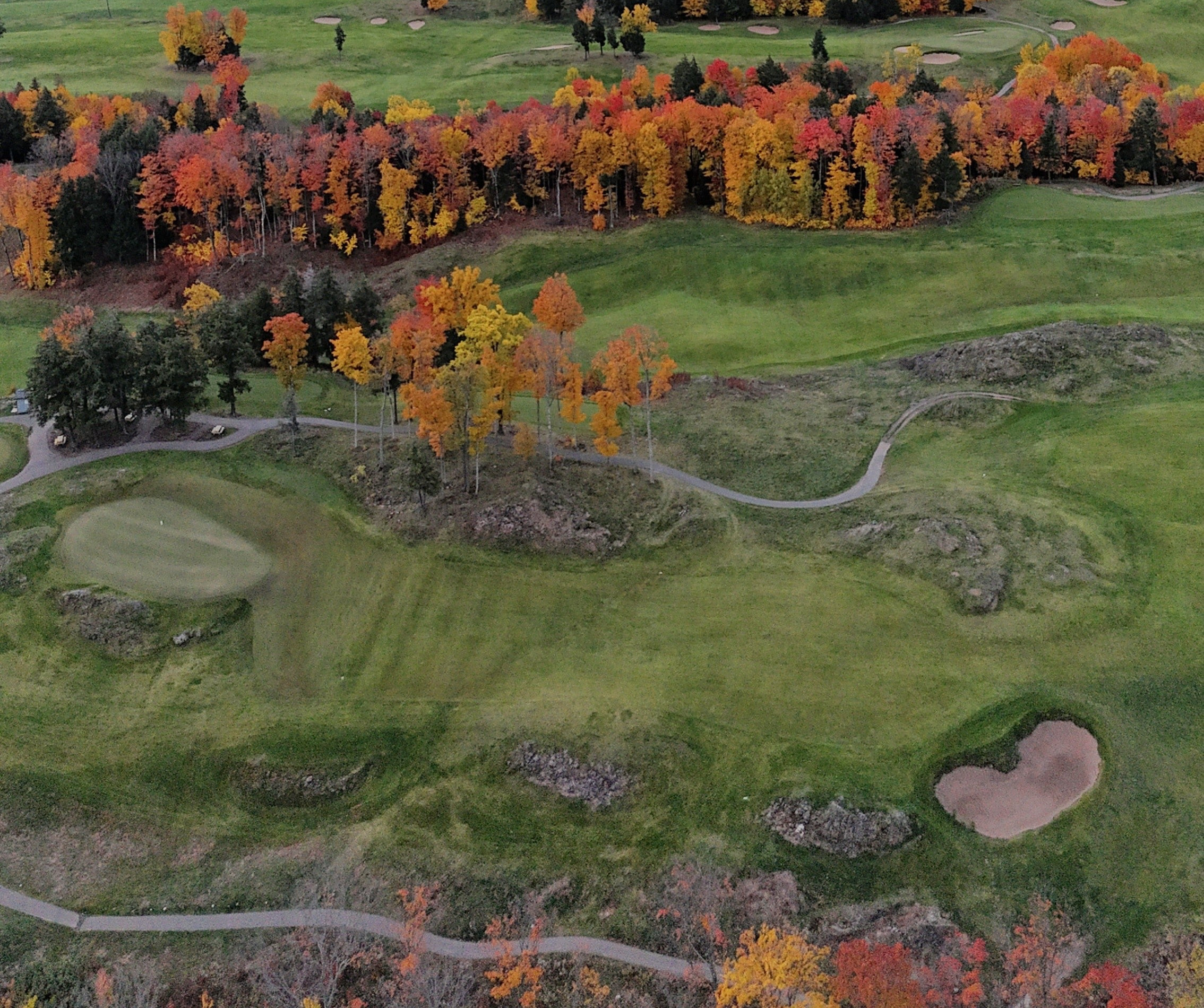 No. 2 · Par 4 · 425 yards at Greywalls: Down the Hill