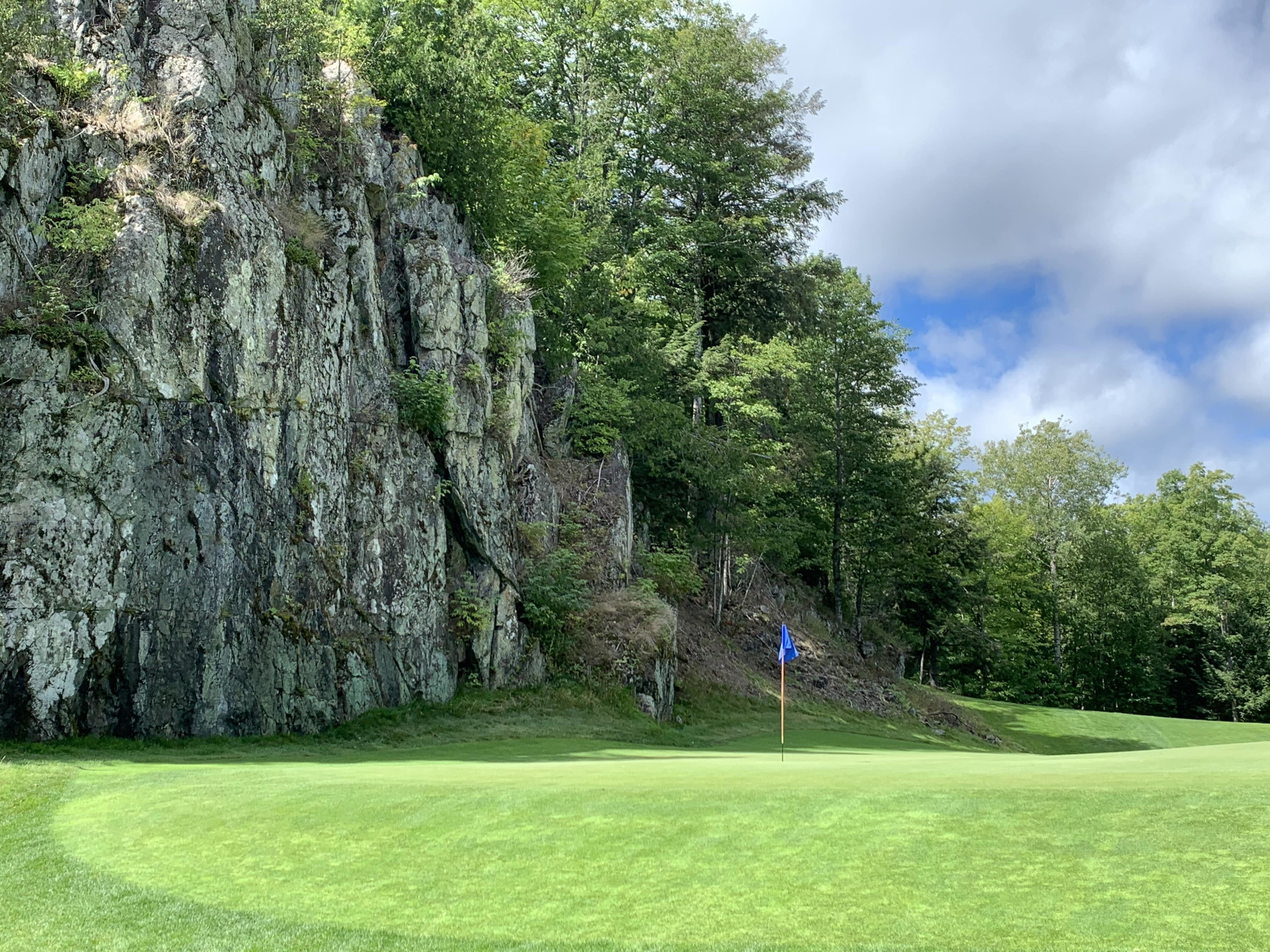 No. 5 · Par 4 · 310 yards at Greywalls: Where the Walls Speak