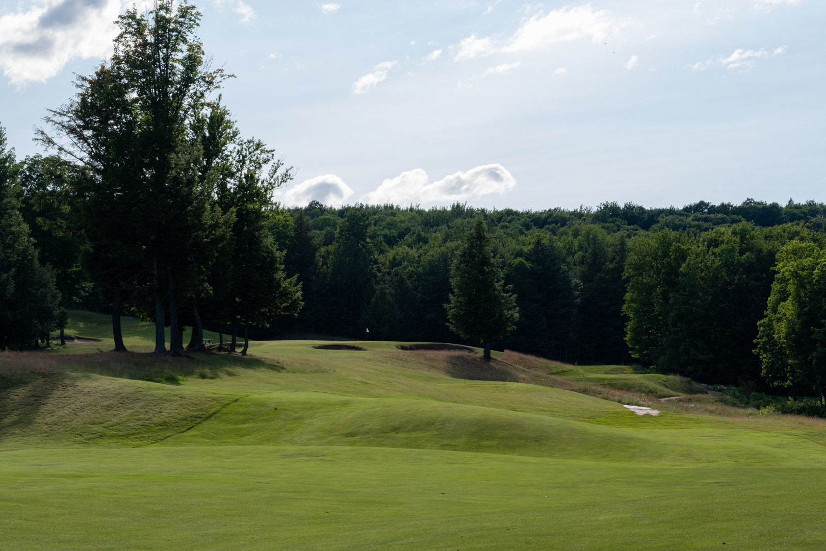 No. 13 · Par 5 · 560 yards at Greywalls: The Long March